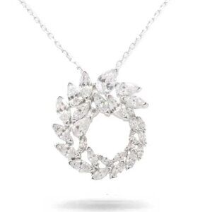 Swarovski - Louison 5415989 Silver Rhodium Plated Pendant Necklace